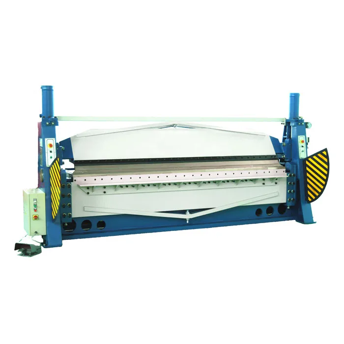Hydraulic sheet metal folding machine